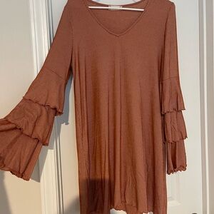 Bell sleeve dress from Altard State